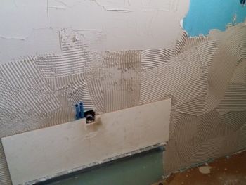 De la baignoire à la douche...